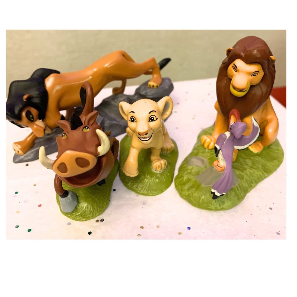 The Lion Guard 4pcs Action Figures Toys, Lion King figures - 2 to 4.3 inches